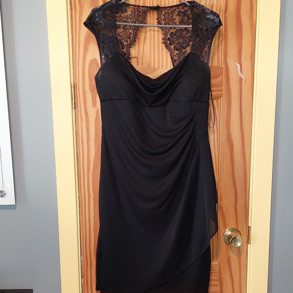 Black Formal Dress (knee length)